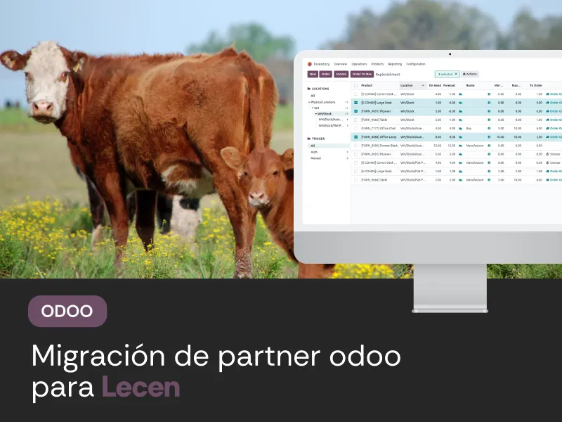 Migración de partner odoo para Lecen